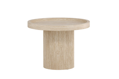 Krille sidebord - Ø60 cm - beige - billede 4