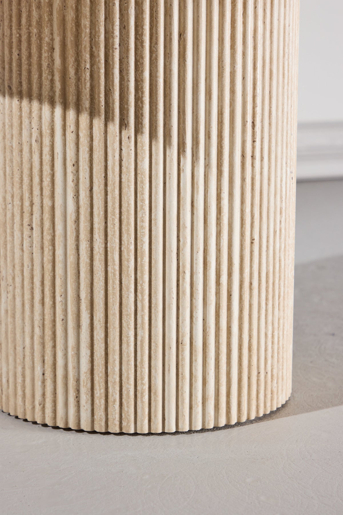 Krille sidebord - Ø60 cm - beige - billede 21
