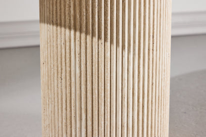 Krille sidebord - Ø60 cm - beige - billede 15