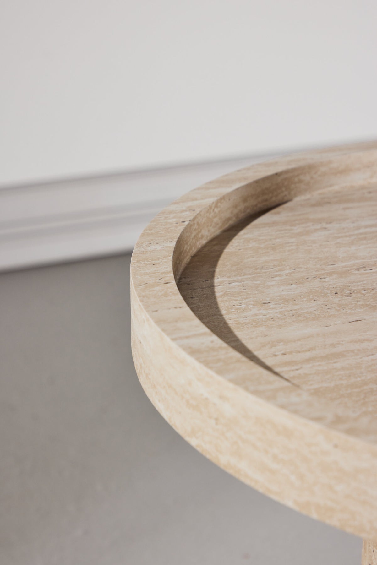 Krille sidebord - Ø60 cm - beige - billede 22