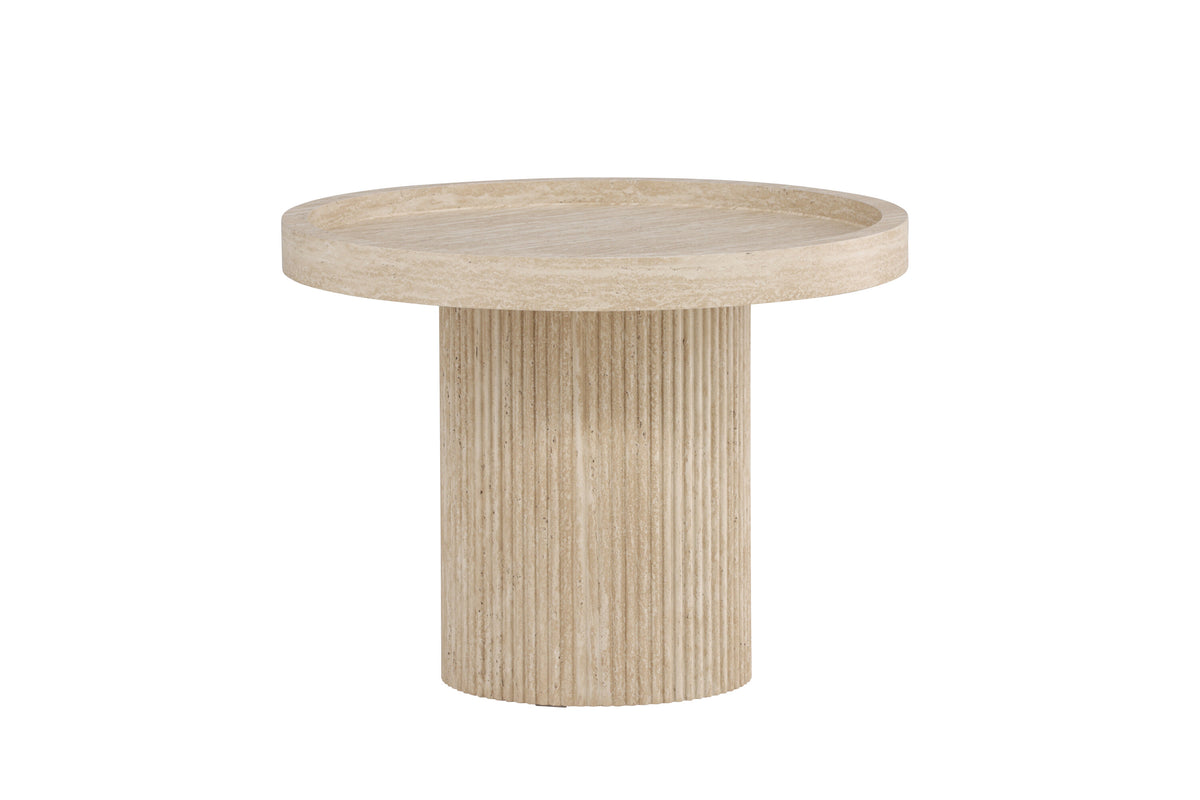Krille sidebord - Ø60 cm - beige - billede 9