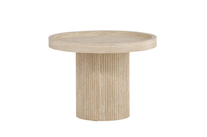 Krille sidebord - Ø60 cm - beige - billede 9