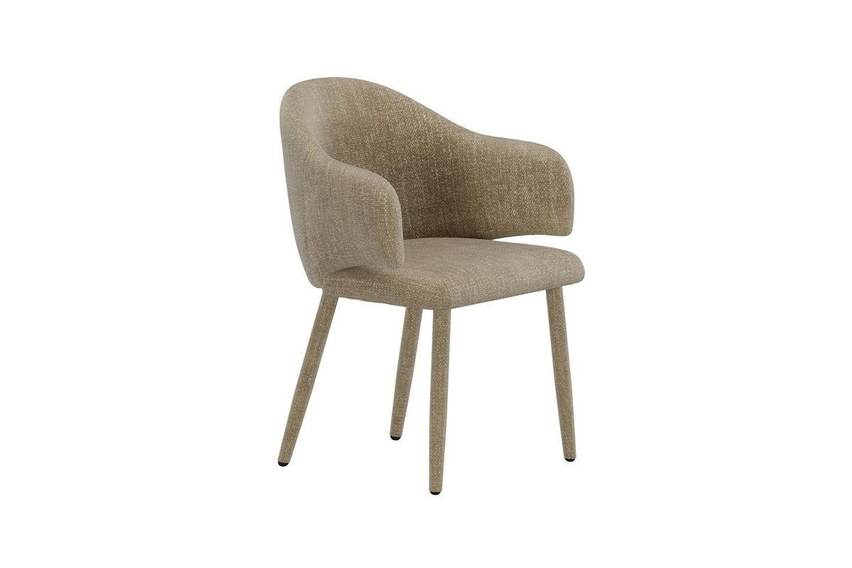 Evelin spisebordsstole - beige, natur - 2 stk. - billede 2