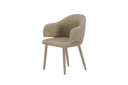 Evelin spisebordsstole - beige, natur - 2 stk. - billede 3