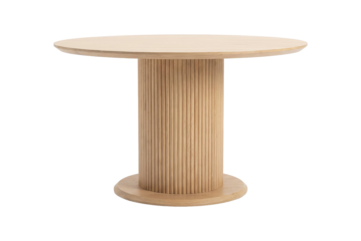 Reko rundt spisebord - Ø120 cm - natur - billede 1