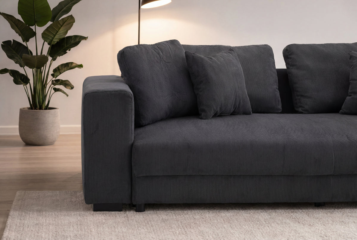 Bellman 3-personers sofa - mørkegrå - billede 17