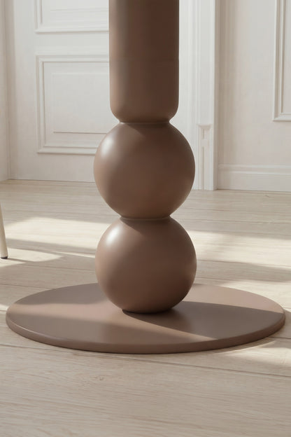 Boule rundt spisebord - Ø110 cm - brun - billede 9
