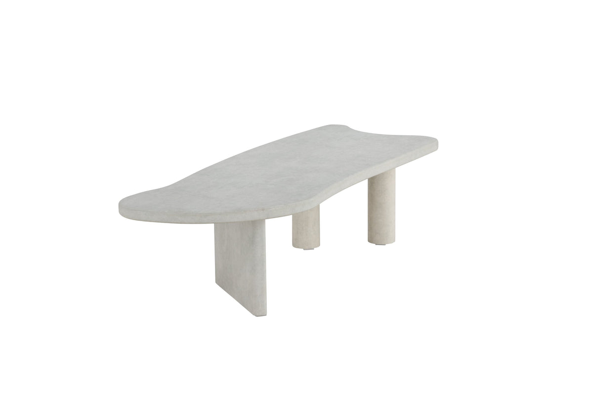 Polle sofabord - 160 × 60 cm - lysegrå - billede 11