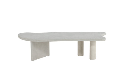 Polle sofabord - 160 × 60 cm - lysegrå - billede 1