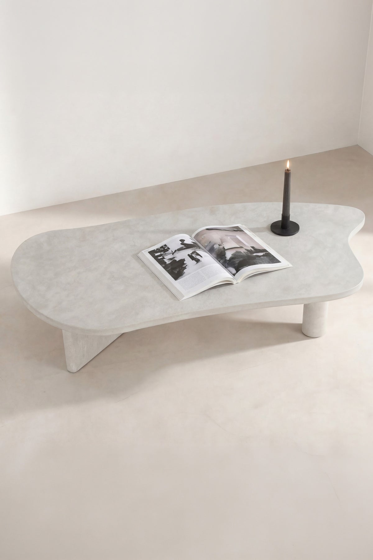 Polle sofabord - 160 × 60 cm - lysegrå - billede 29