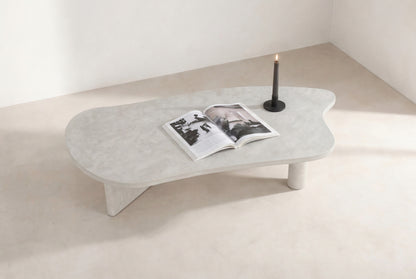 Polle sofabord - 160 × 60 cm - lysegrå - billede 14