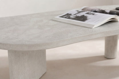 Polle sofabord - 160 × 60 cm - lysegrå - billede 16