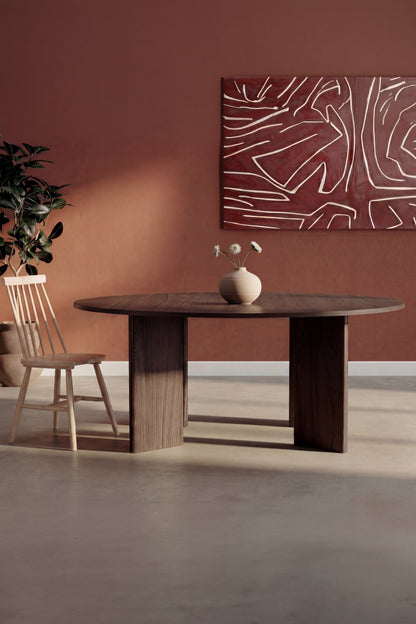 Graos rundt spisebord - Ø180 cm - mokka - billede 7