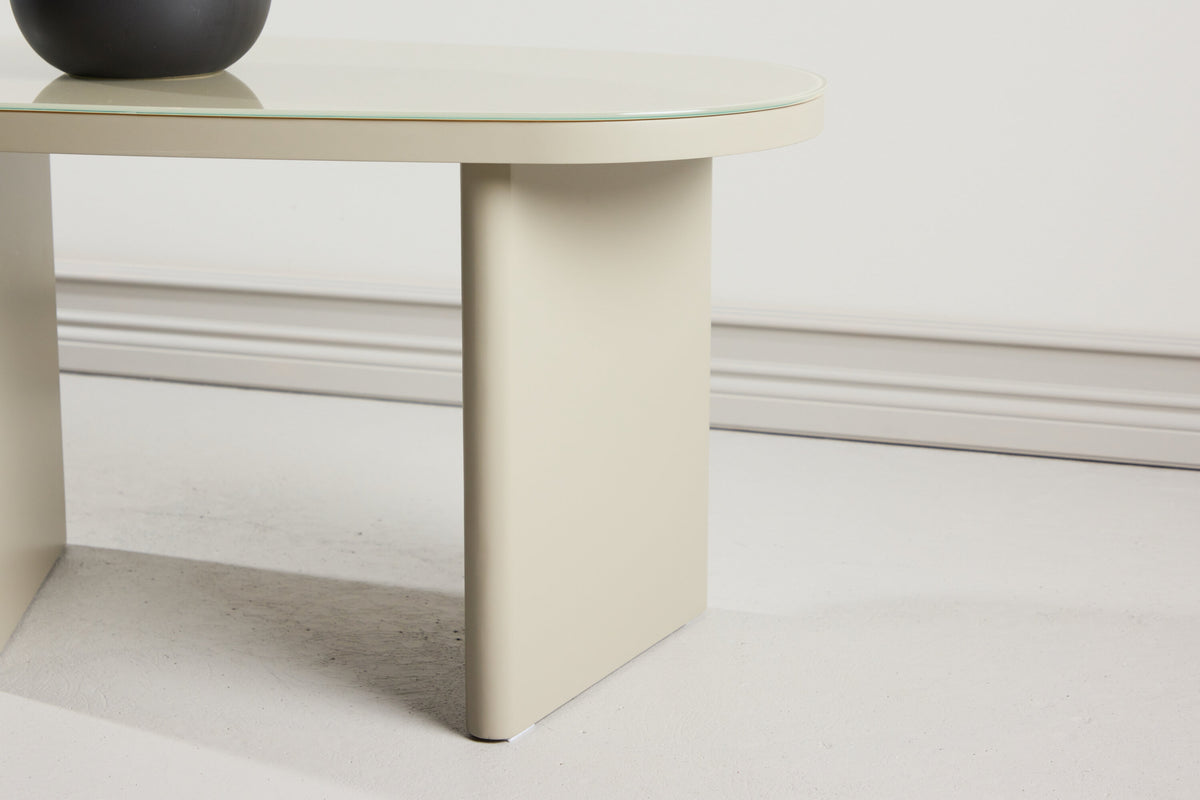 Grönvik sidebord - 70 × 45 cm - beige - billede 14