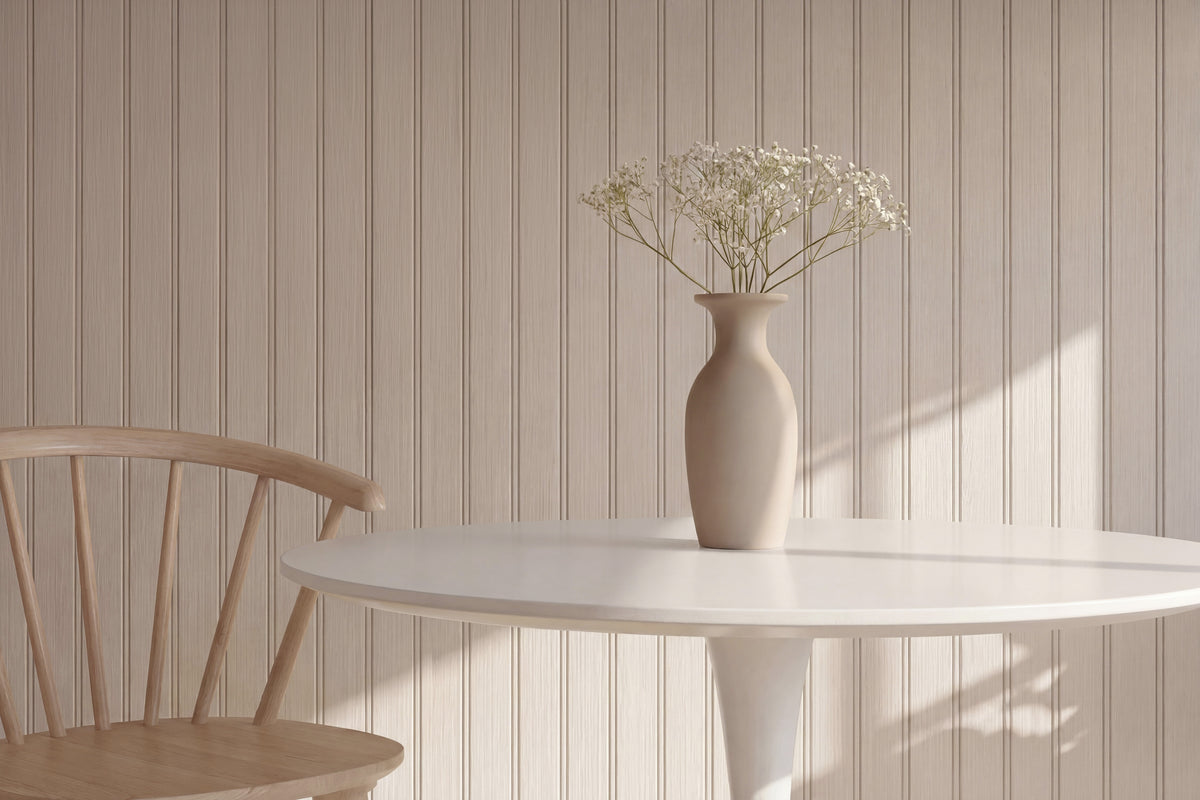 Hamden rundt spisebord - Ø110 cm - hvid - billede 4