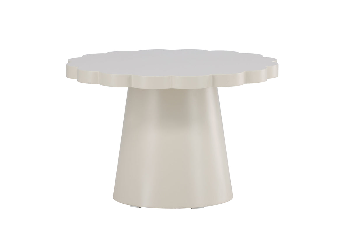 Krull sofabord - Ø70 cm - beige - billede 10