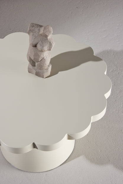 Krull sofabord - Ø70 cm - beige - billede 18