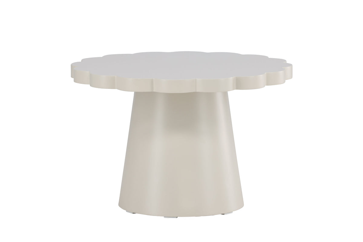 Krull sofabord - Ø70 cm - beige - billede 3