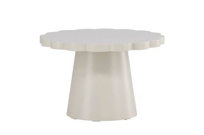 Krull sofabord - Ø70 cm - beige - billede 3