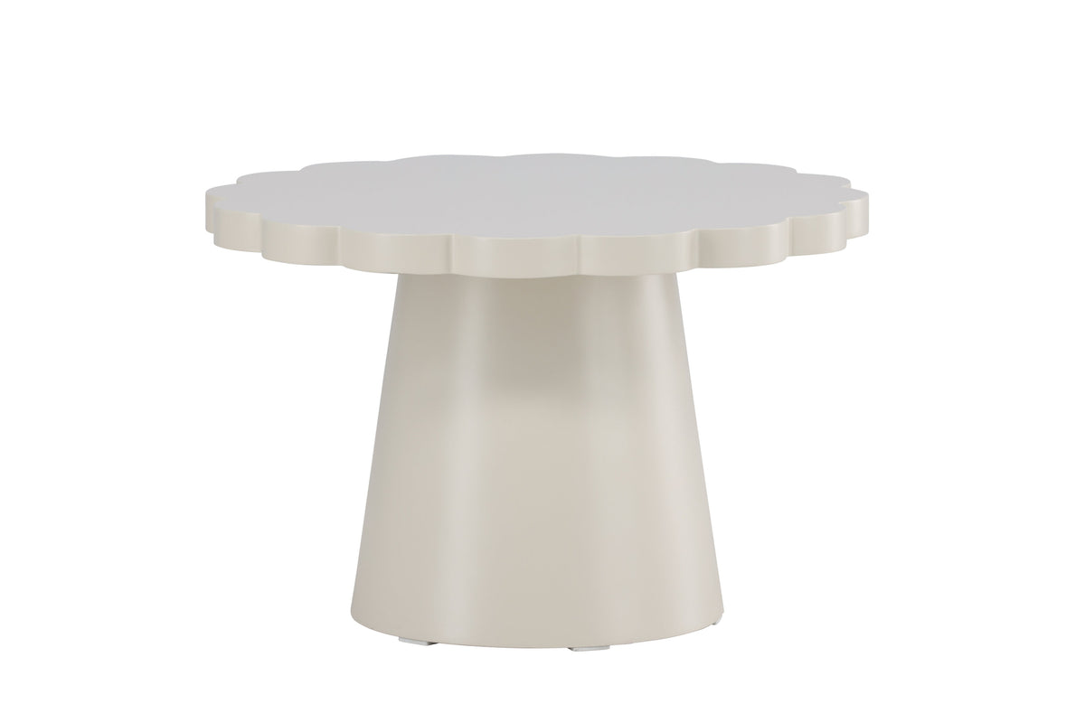Krull sofabord - Ø70 cm - beige - billede 6