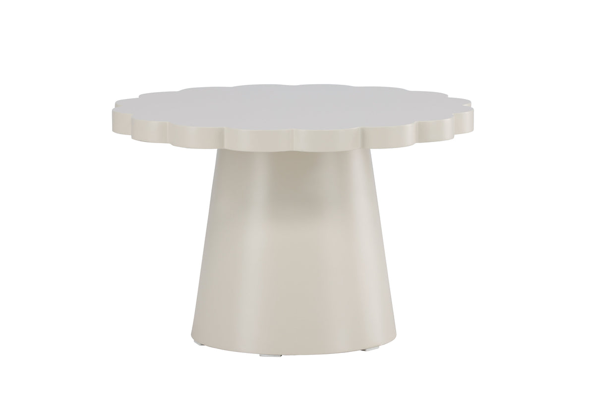 Krull sofabord - Ø70 cm - beige - billede 7