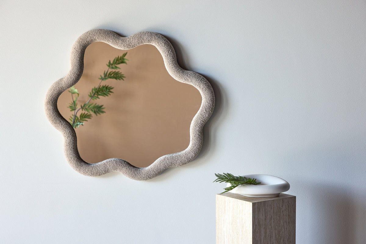Kungsbacka spejl - beige, klar - billede 5