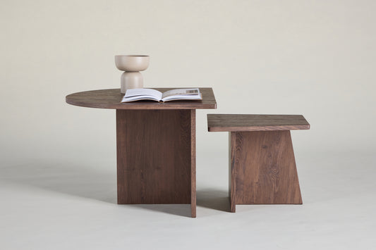 Sala Sofabordssæt Bord 1: 60cm, Bord 2: 40cm Mocca