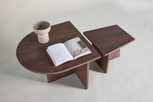 Sala Sofabordssæt Bord 1: 60cm, Bord 2: 40cm Mocca