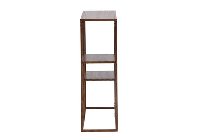 Staal Reol 26 x 81 x 80 Valnødfinér