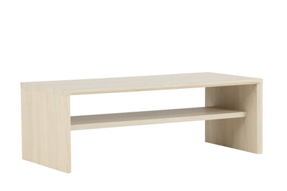 Telemarket sofabord - 110 × 50 cm - hvidpigmenteret - billede 12