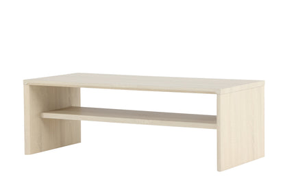 Telemarket sofabord - 110 × 50 cm - hvidpigmenteret - billede 2