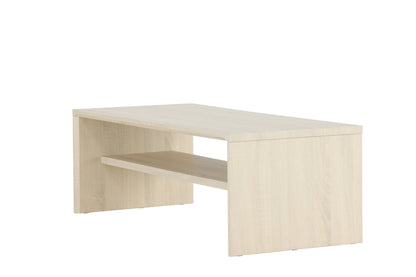 Telemarket sofabord - 110 × 50 cm - hvidpigmenteret - billede 3