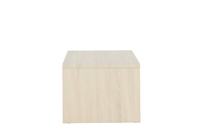 Telemarket sofabord - 110 × 50 cm - hvidpigmenteret - billede 4