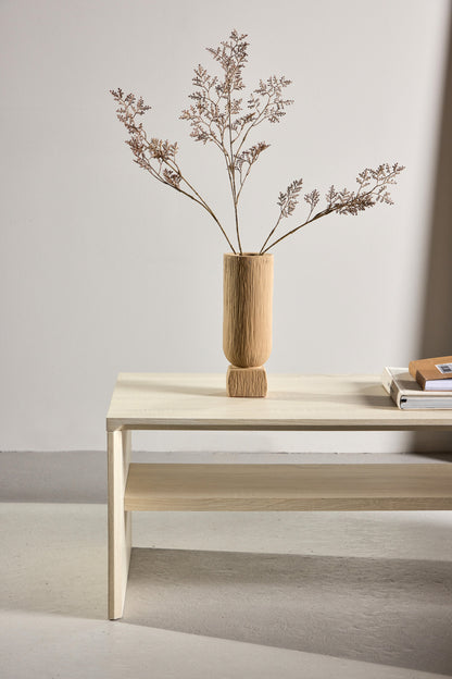 Telemarket sofabord - 110 × 50 cm - hvidpigmenteret - billede 20