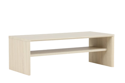Telemarket sofabord - 110 × 50 cm - hvidpigmenteret - billede 6
