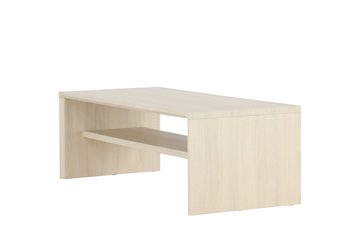 Telemarket sofabord - 110 × 50 cm - hvidpigmenteret - billede 9