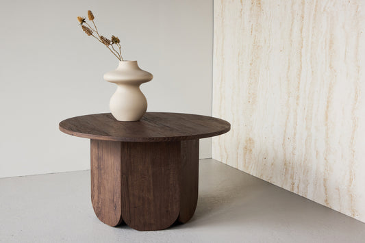 Tekla Sofabord ⌀80 Mokka