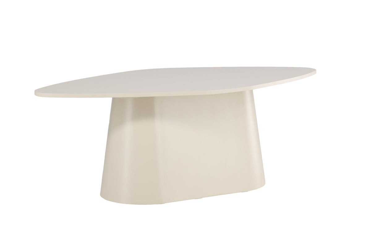 Diamond ovalt spisebord - 210 × 110 cm - beige - billede 12