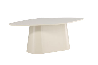 Diamond ovalt spisebord - 210 × 110 cm - beige - billede 12
