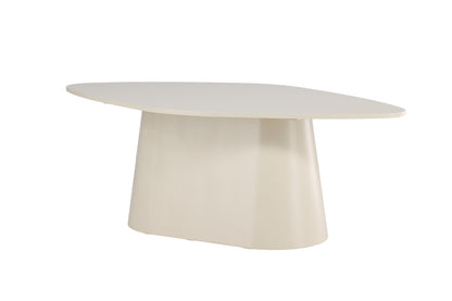 Diamond ovalt spisebord - 210 × 110 cm - beige - billede 2