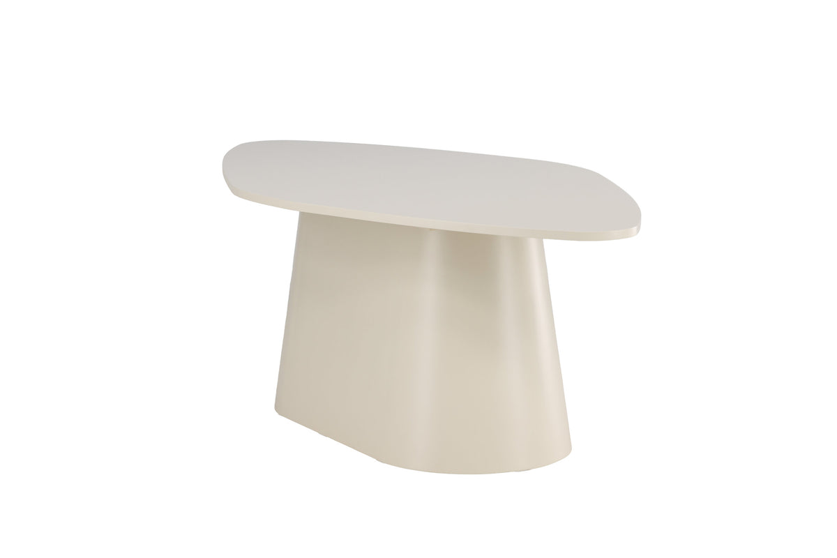 Diamond ovalt spisebord - 210 × 110 cm - beige - billede 3