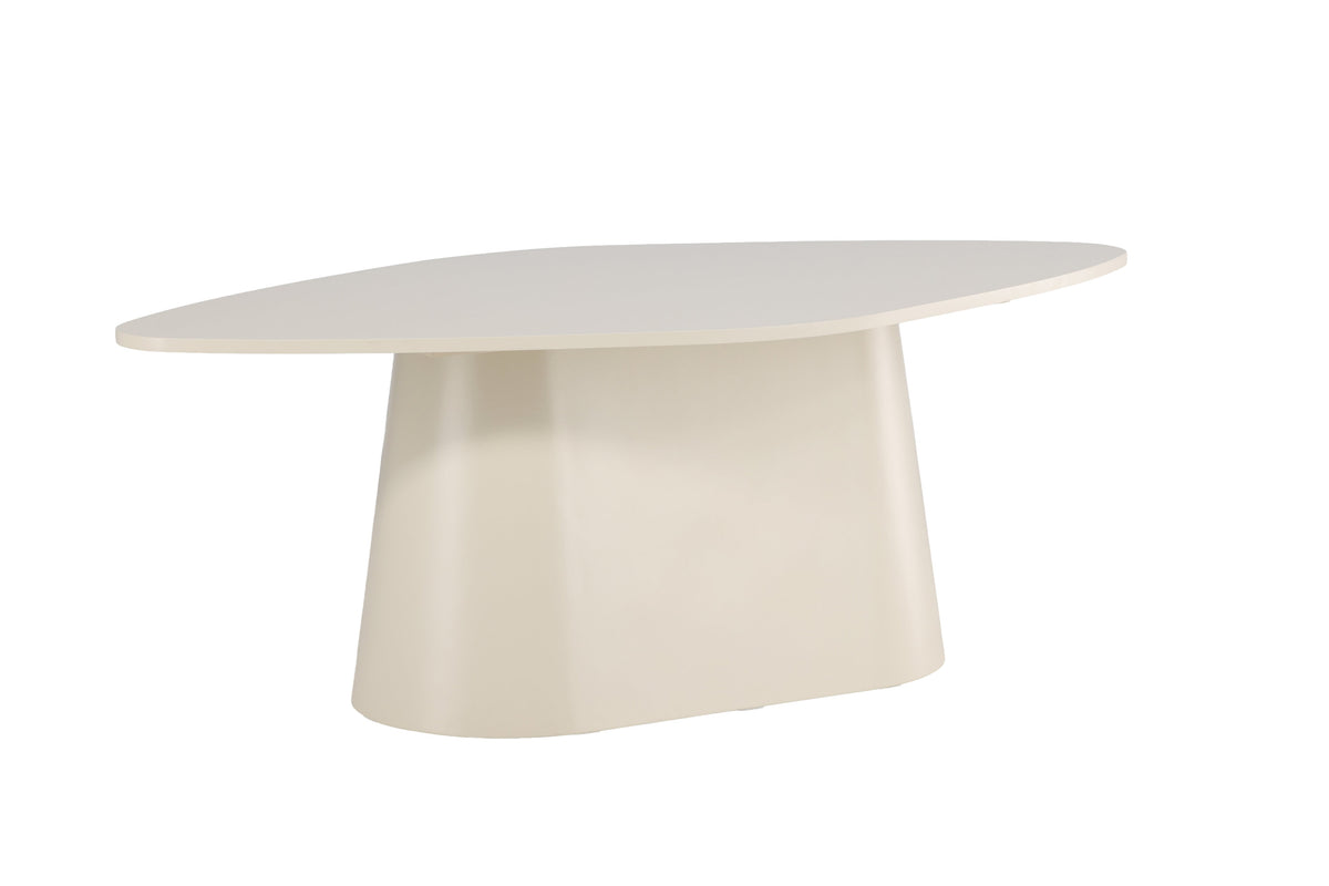 Diamond ovalt spisebord - 210 × 110 cm - beige - billede 6