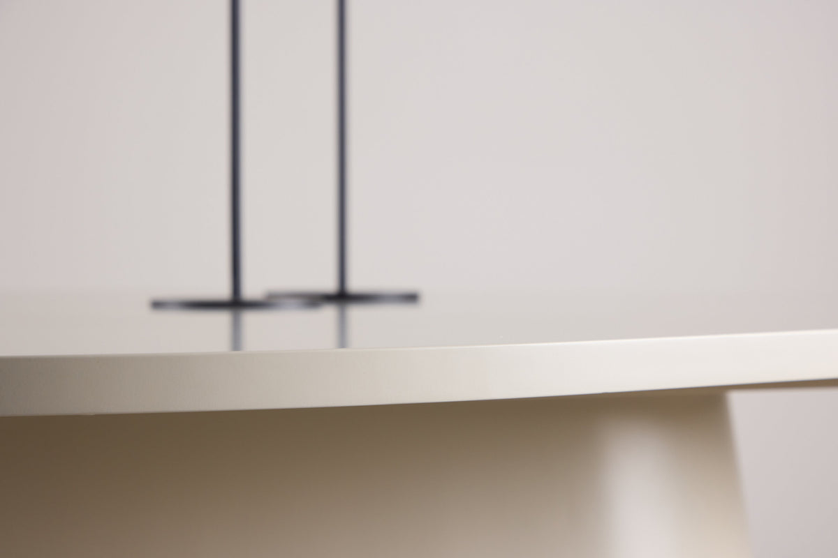 Diamond ovalt spisebord - 210 × 110 cm - beige - billede 16