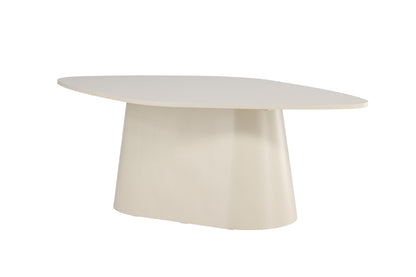 Diamond ovalt spisebord - 210 × 110 cm - beige - billede 8