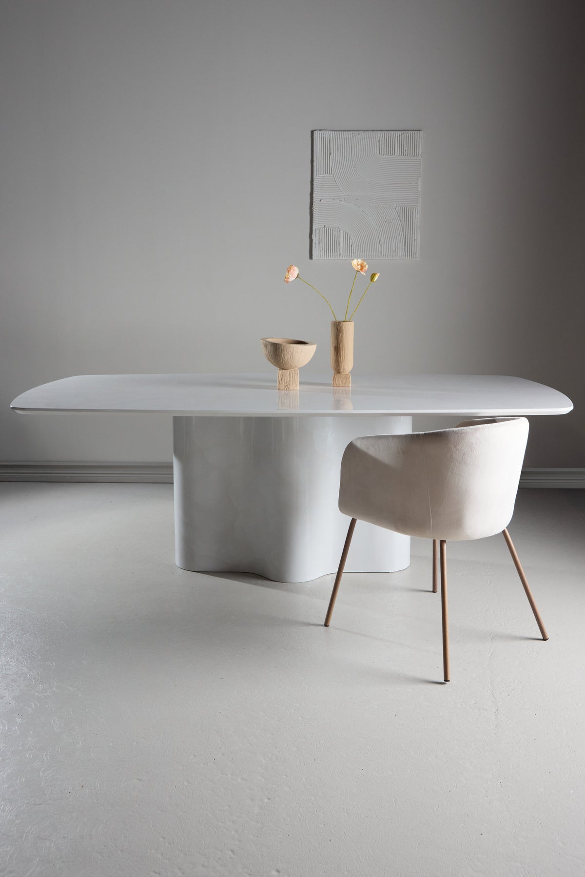 Väddö spisebord - 220 × 110 cm - hvid - billede 18
