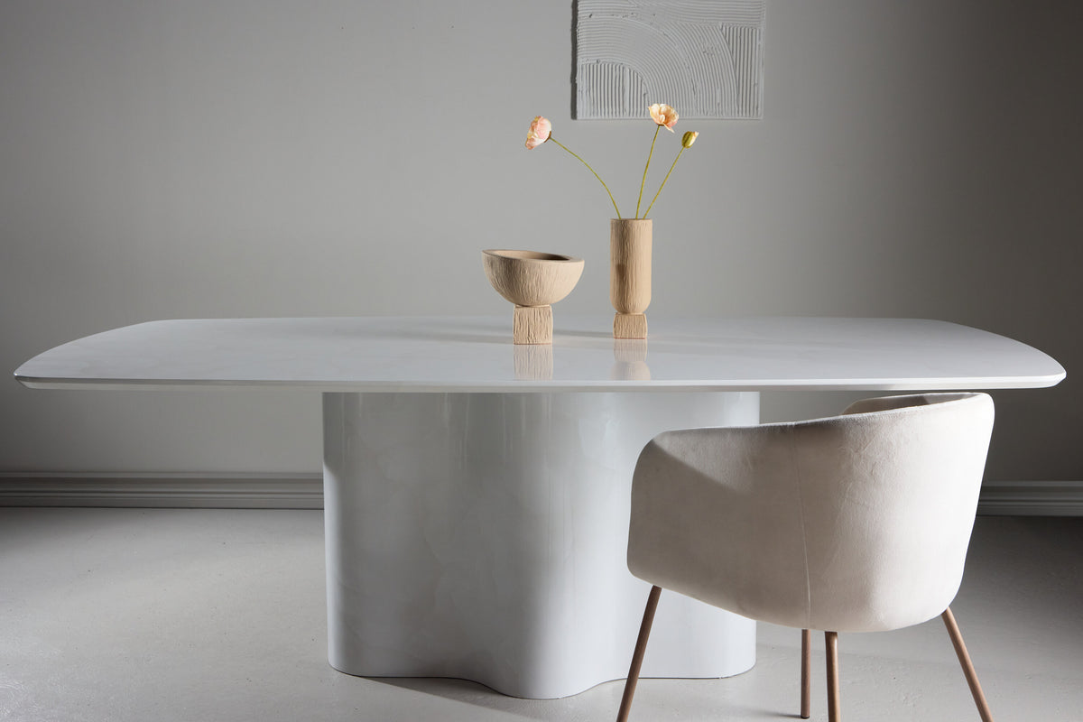 Väddö spisebord - 220 × 110 cm - hvid - billede 13
