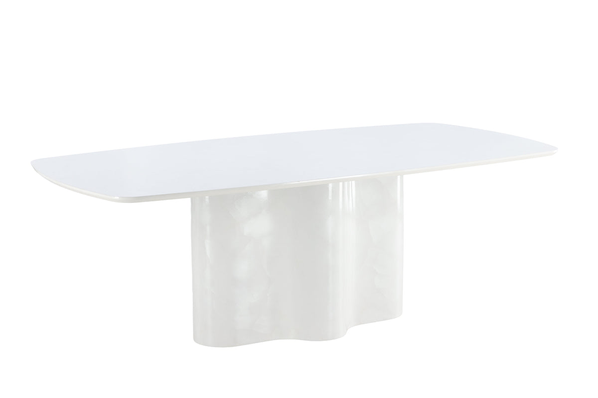 Väddö spisebord - 220 × 110 cm - hvid - billede 6