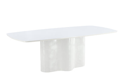 Väddö spisebord - 220 × 110 cm - hvid - billede 6