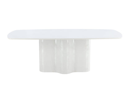 Väddö spisebord - 220 × 110 cm - hvid - billede 7