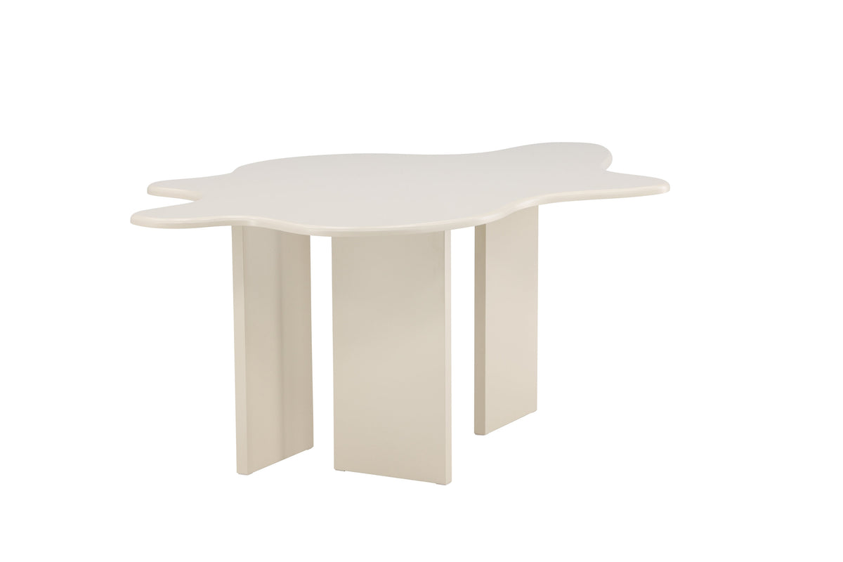 Flower ovalt spisebord - 190 × 123 cm - beige - billede 11